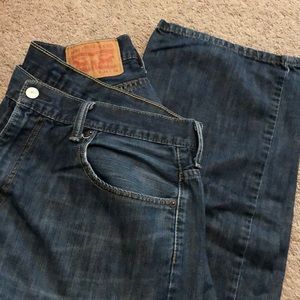 Levi jeans 569 dark wash 34 x 34